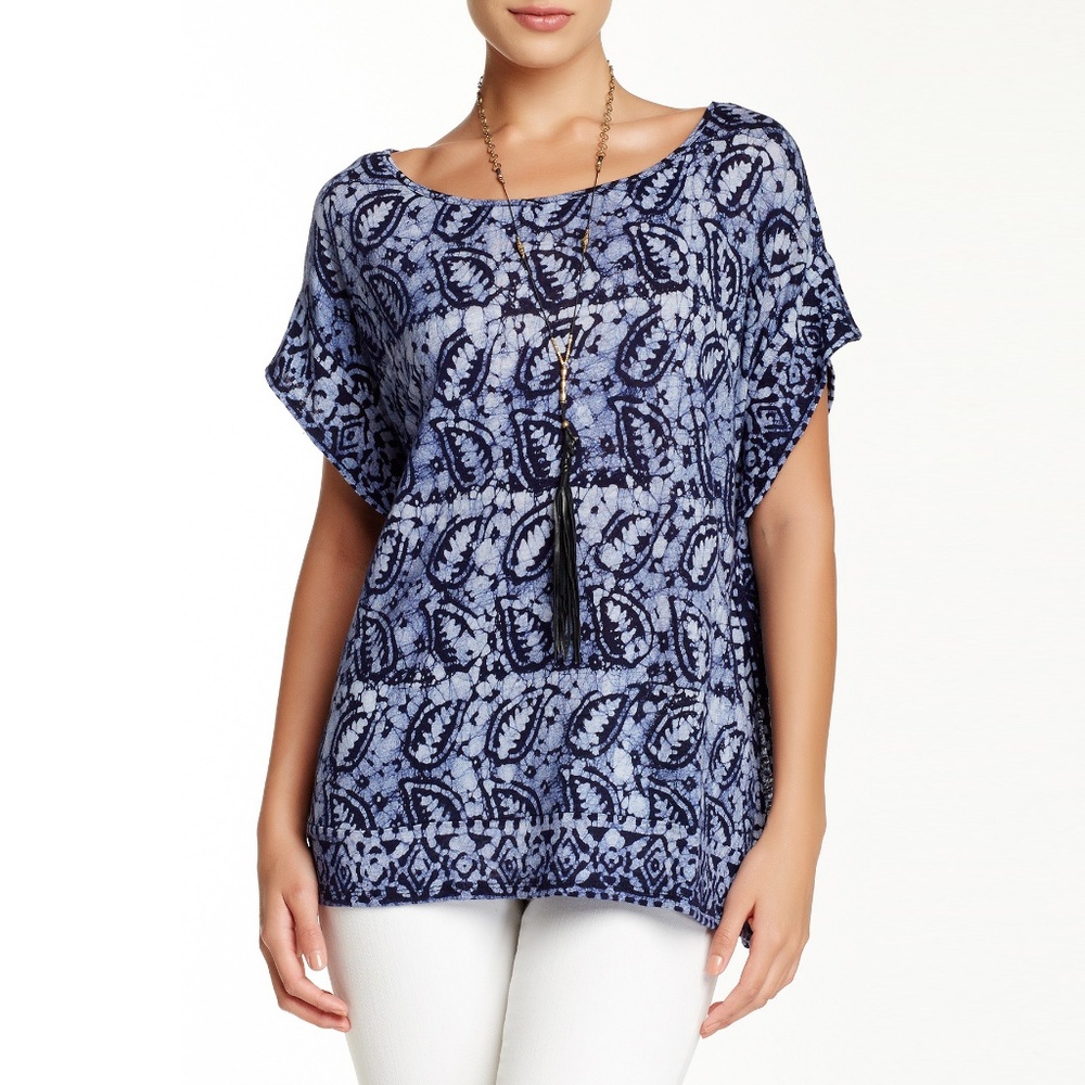 Calypso St. Barth Sultra Linen Tee L